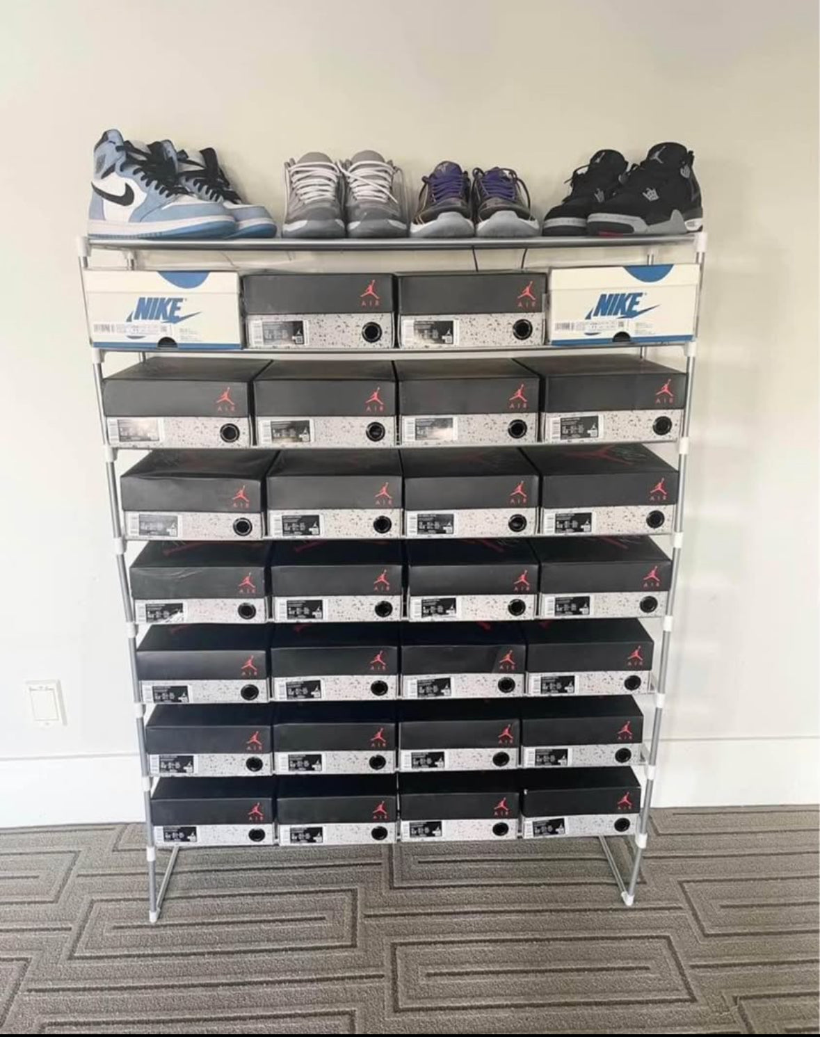 8 Tier Multi-Purpose Shoe Shelf