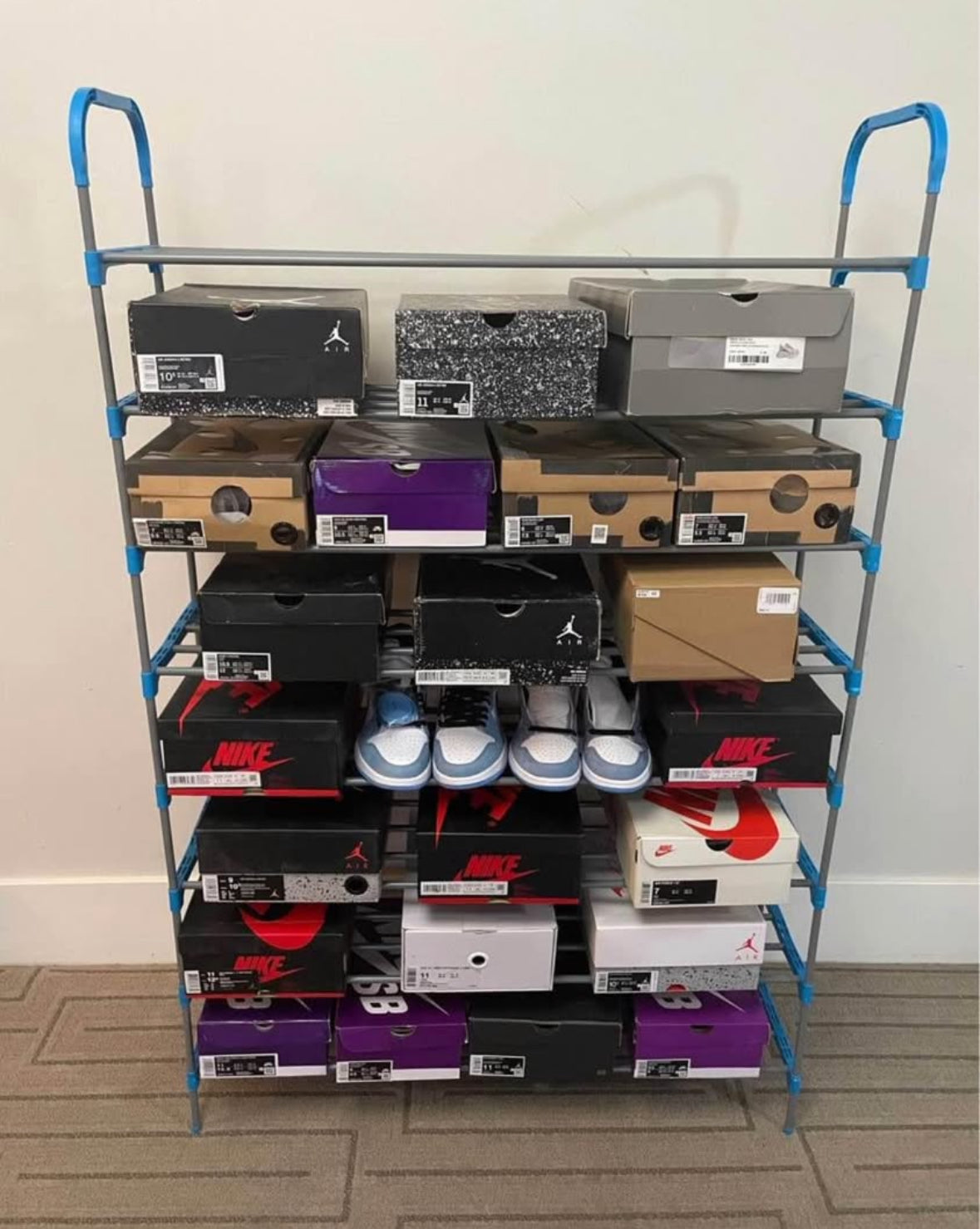 8 Tier Shoe Rack, Shoe Shelf