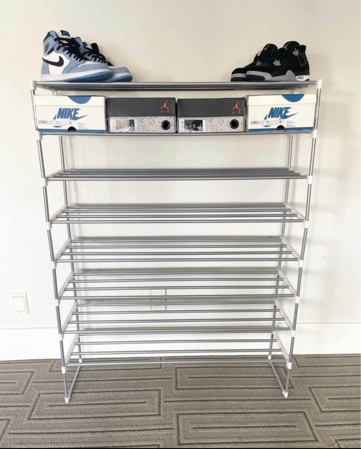 8 Tier Multi-Purpose Shoe Shelf
